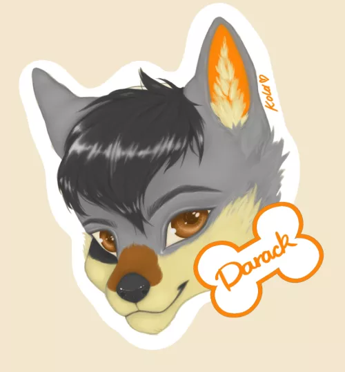 First badge on a new software! 🐺