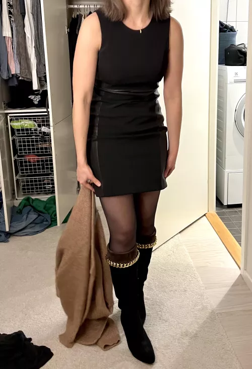 Getting ready to go out