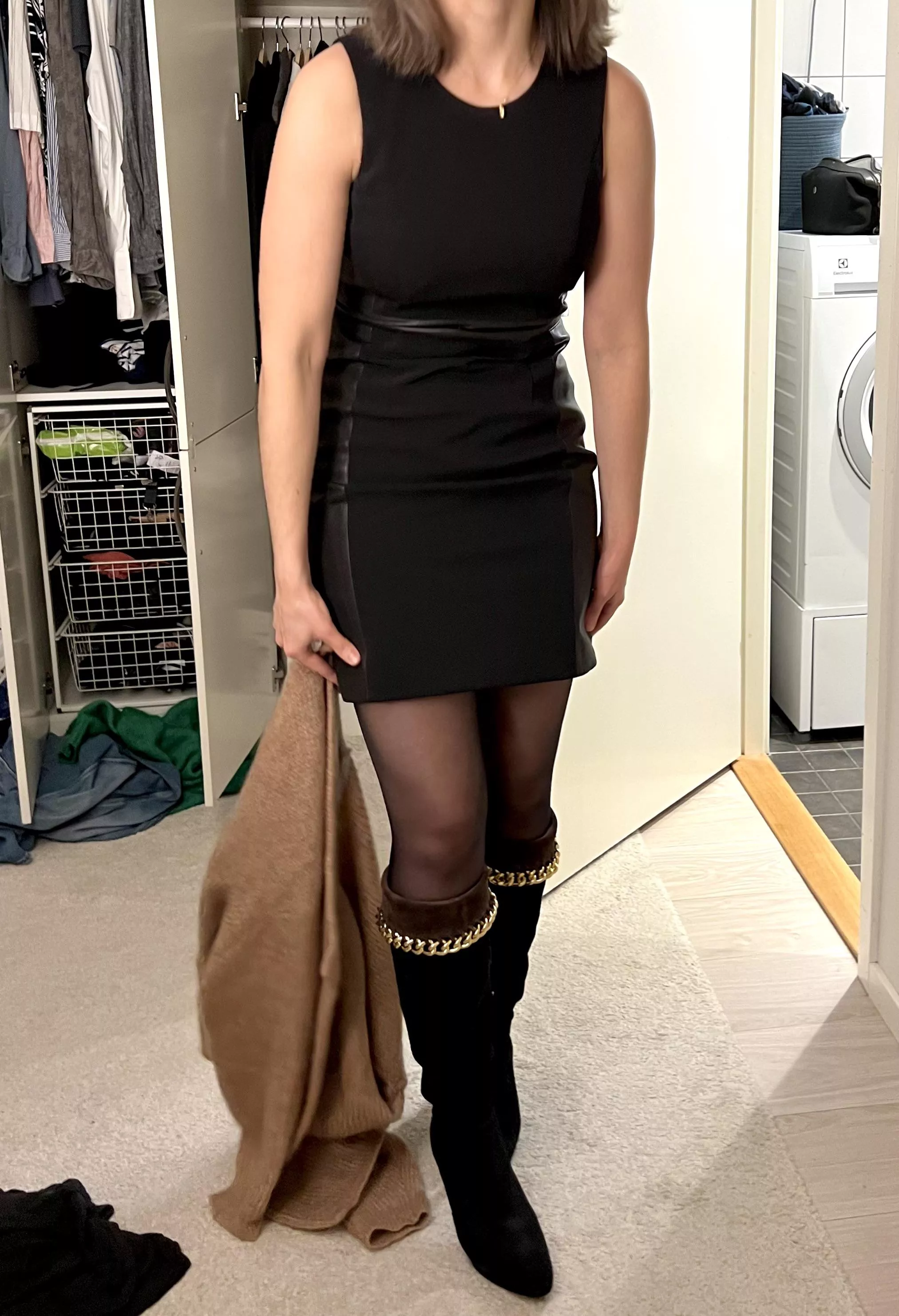 Getting ready to go out