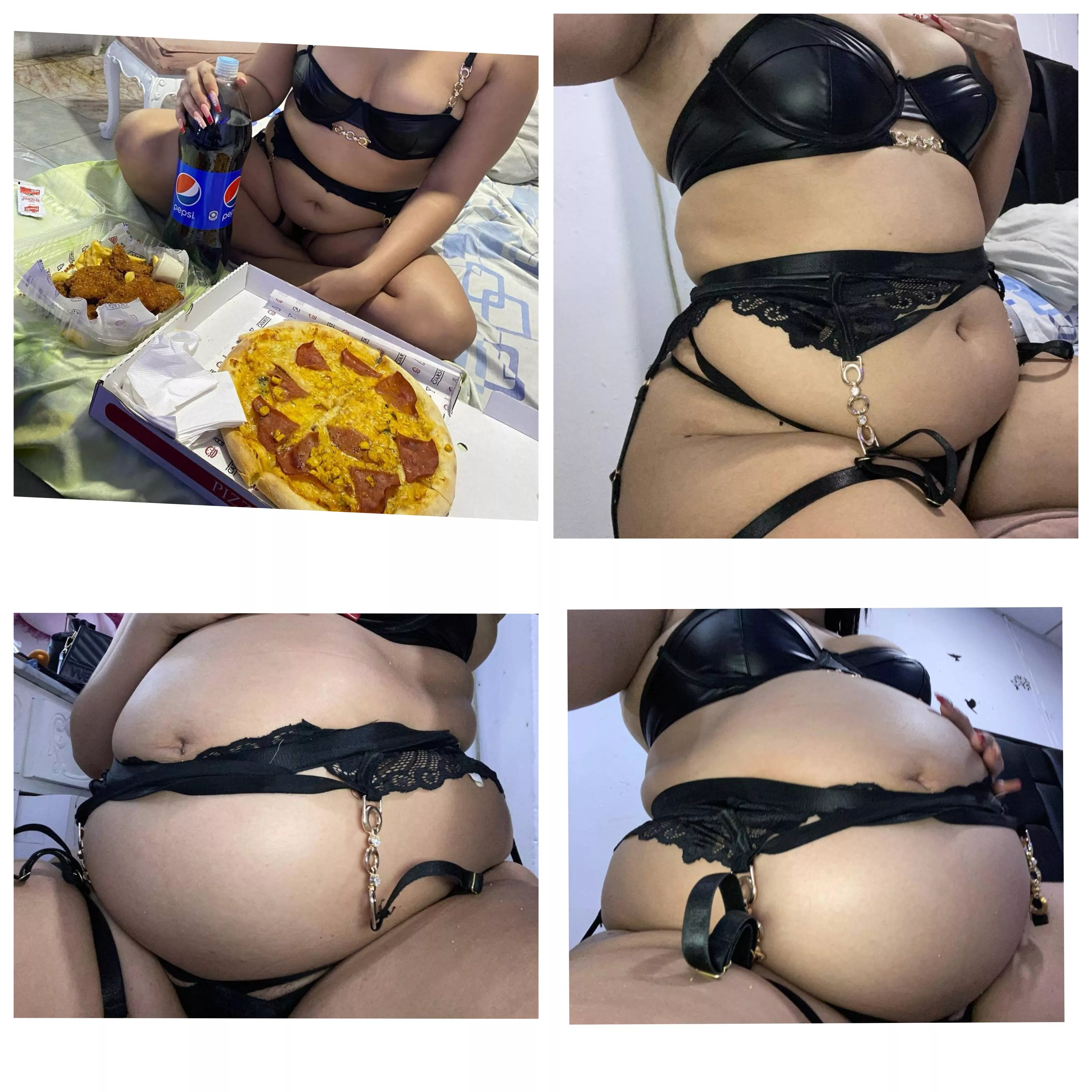 Hello friends, I leave you here this wonderful before and after 🐷 I hope you like it a lot and you want to feed me and make me bigger ❤️