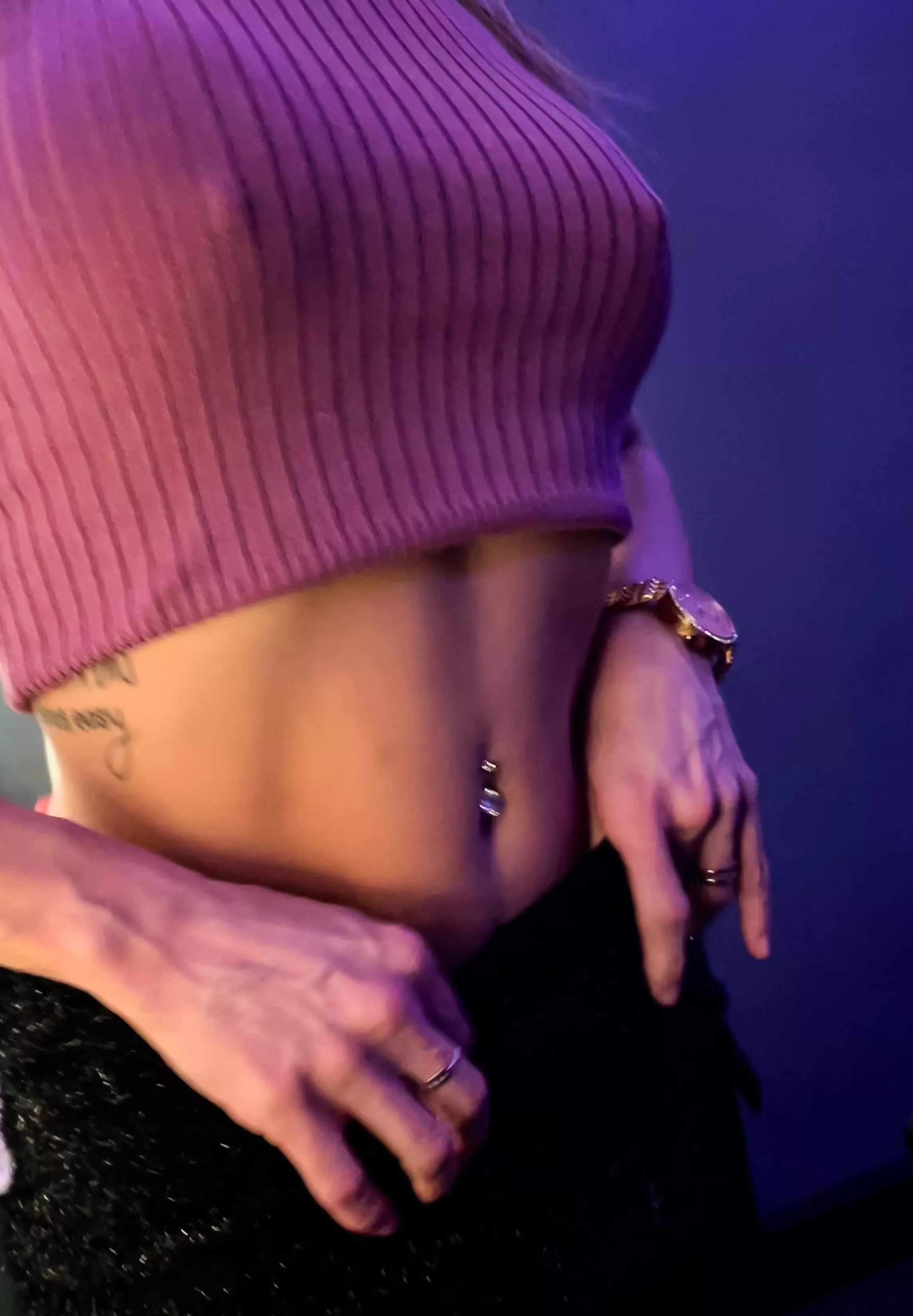 I almost got them pierced!