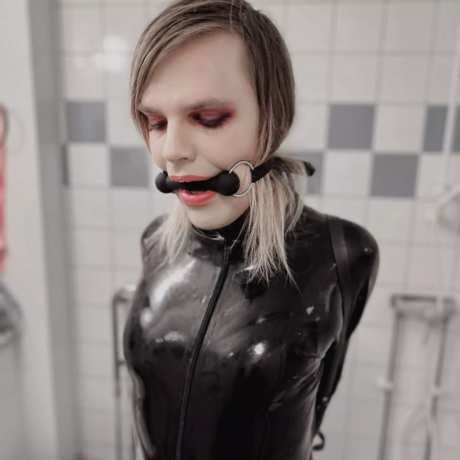 I like bit gags because you can kind of speak through them but you sound utterly pathetic... and kind of cute!