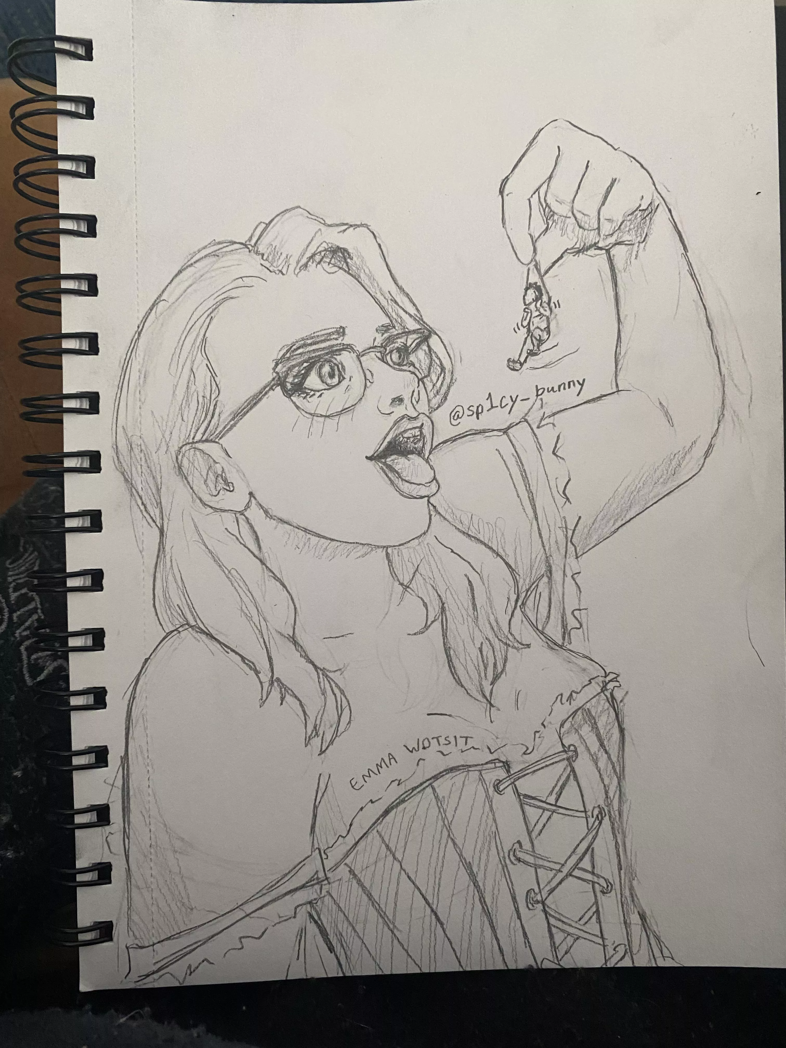 {image} I started a self portrait