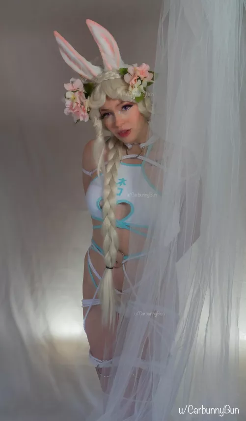 Just a tied up Snow Bunny, ringing in the new year~ 🤍❄️