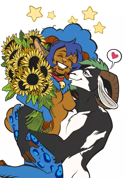 Latest update on a couple commission✨art by me!