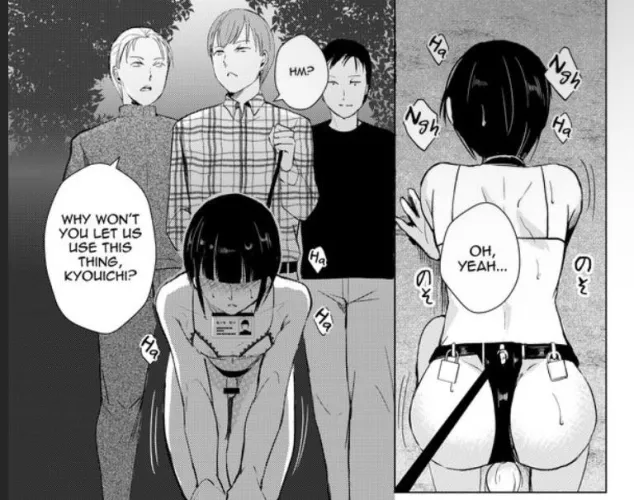 Leash your sissy properly 😳