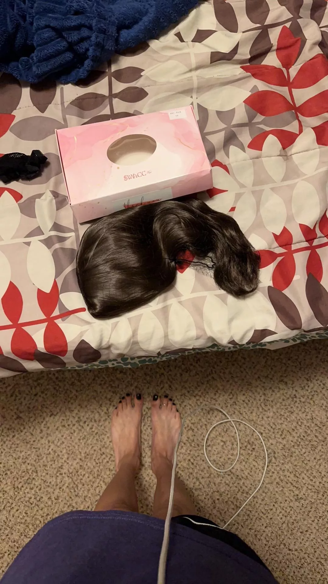 Look what just got delivered this morning 😍💁🏻‍♀️💅🏽 time to make an OnlyFans! 😝