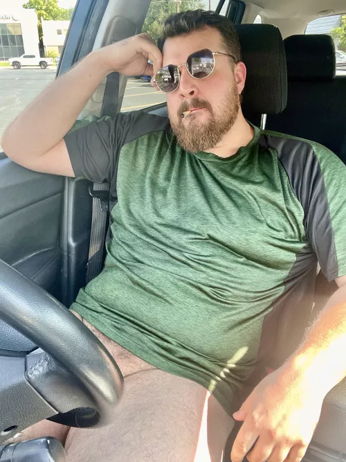 [M] Having a post workout smoke