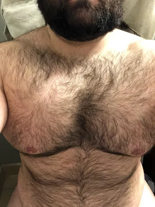 Michigan chub trying to stay warm