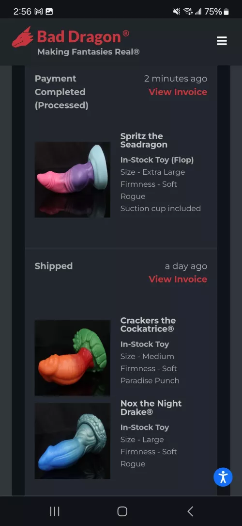 My first large and XL