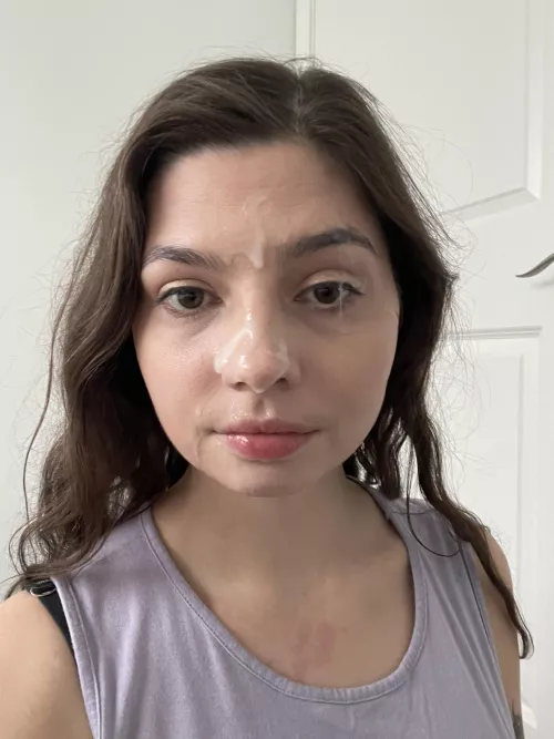 my neighbor painted my face