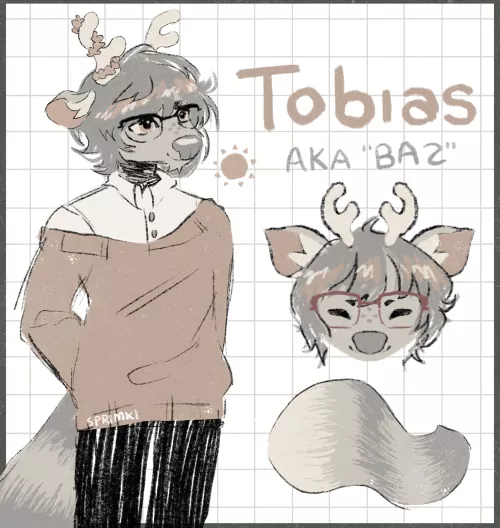 New fursona! (artwork by me)