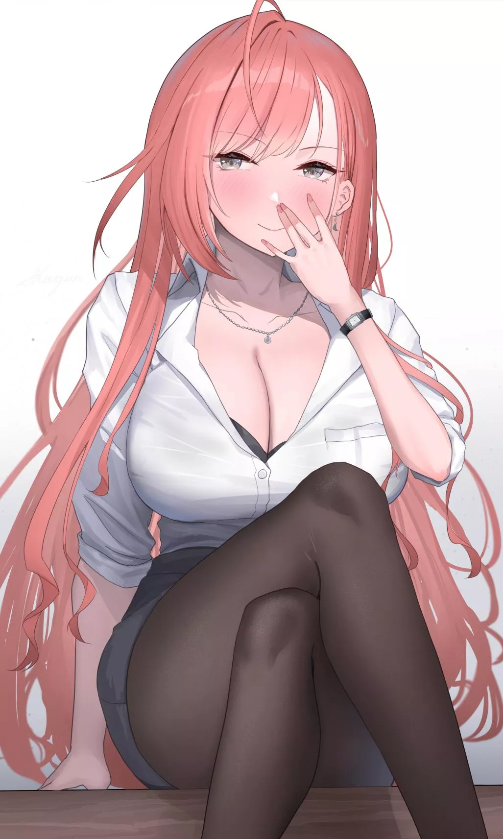 Office Lady Natsuha [Idolmaster]