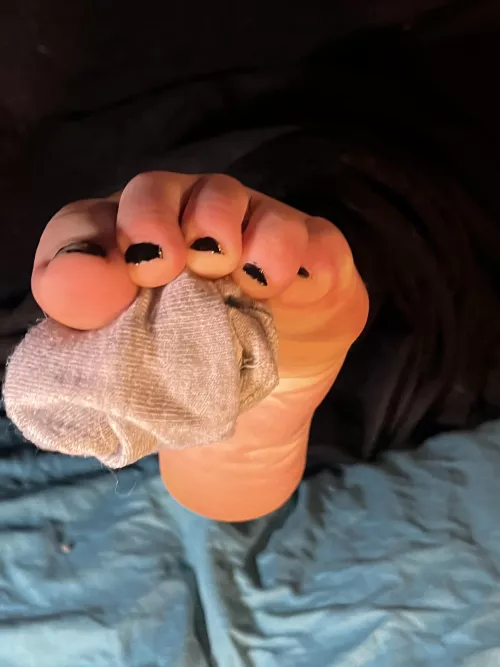 Open wide 👣 🧦 👅