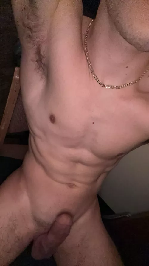 Pits, cock, and abs