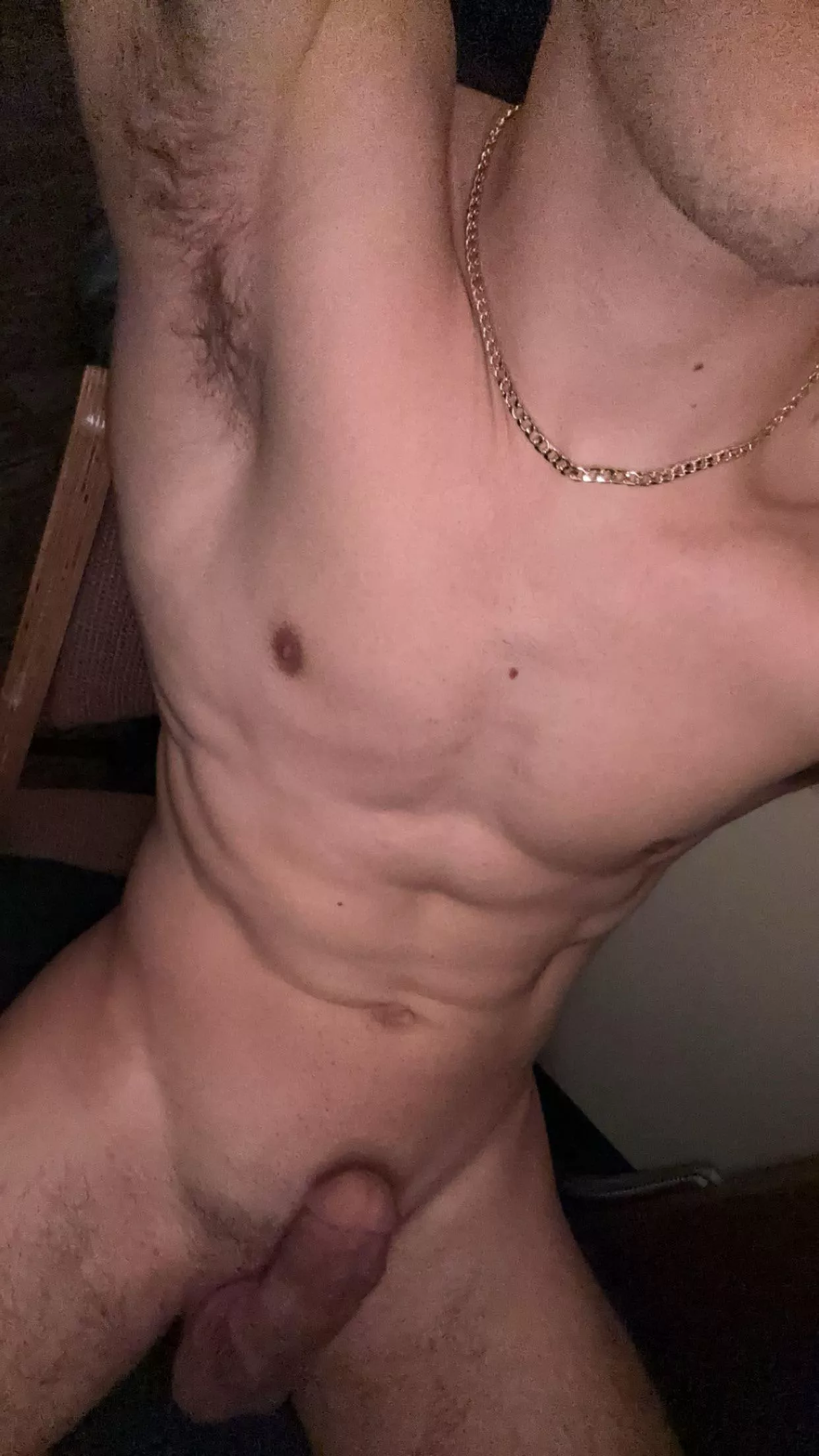 Pits, cock, and abs