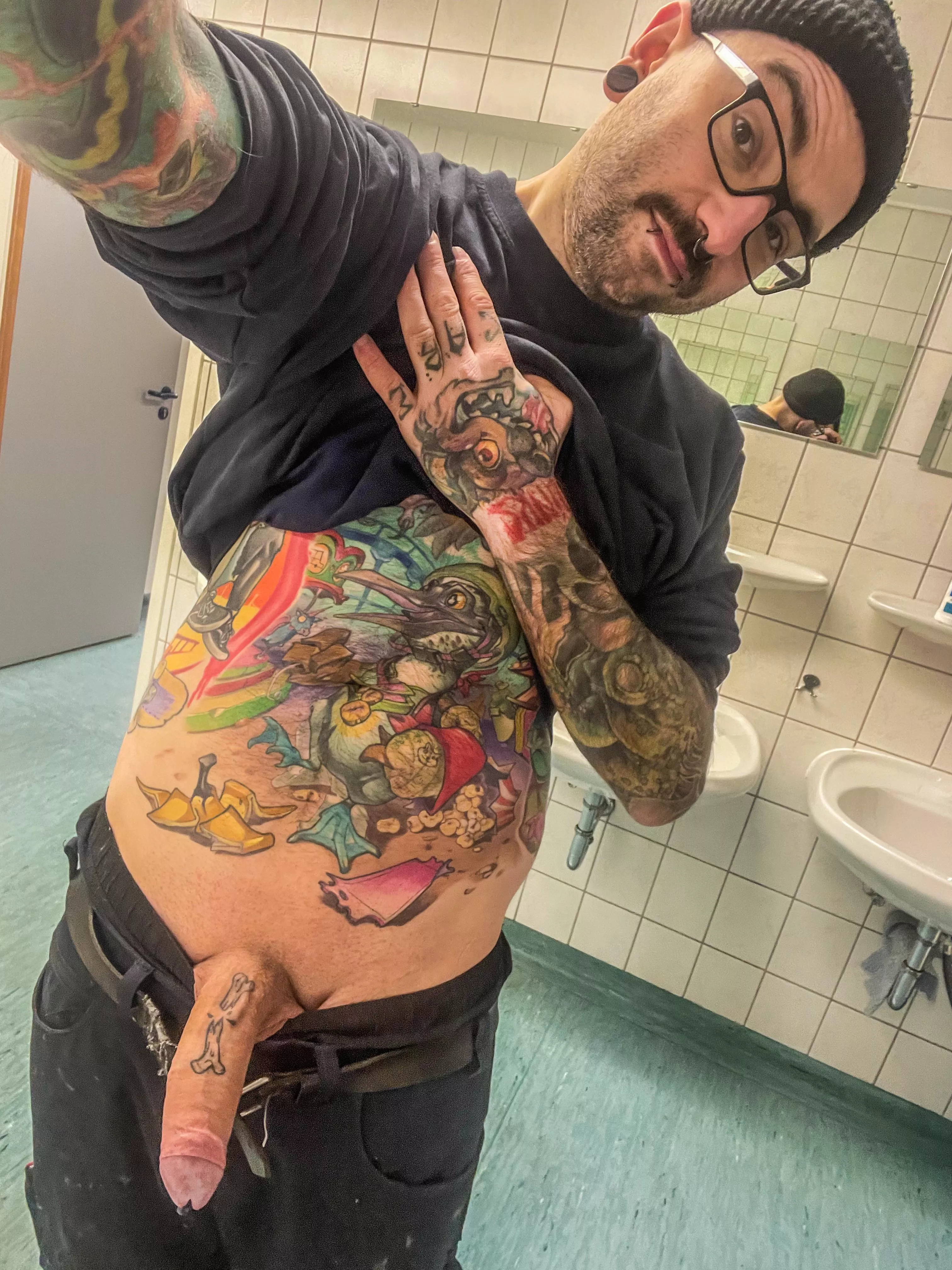 quick pic before work