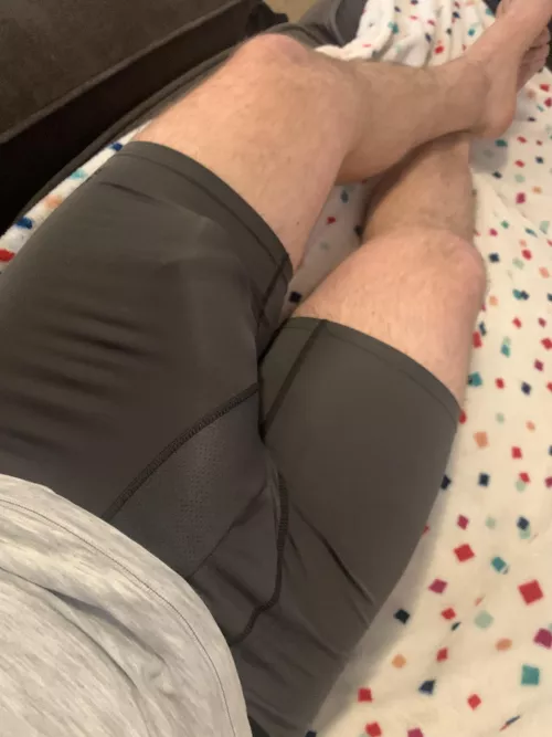 Say “yes” if my bulge is noticeable!!