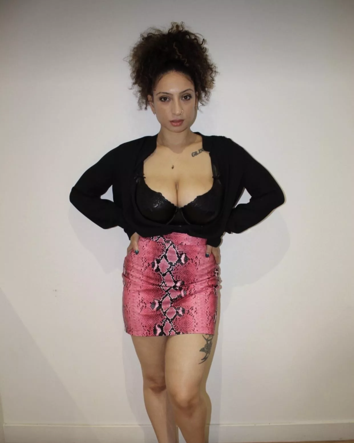 Some outfit coming off