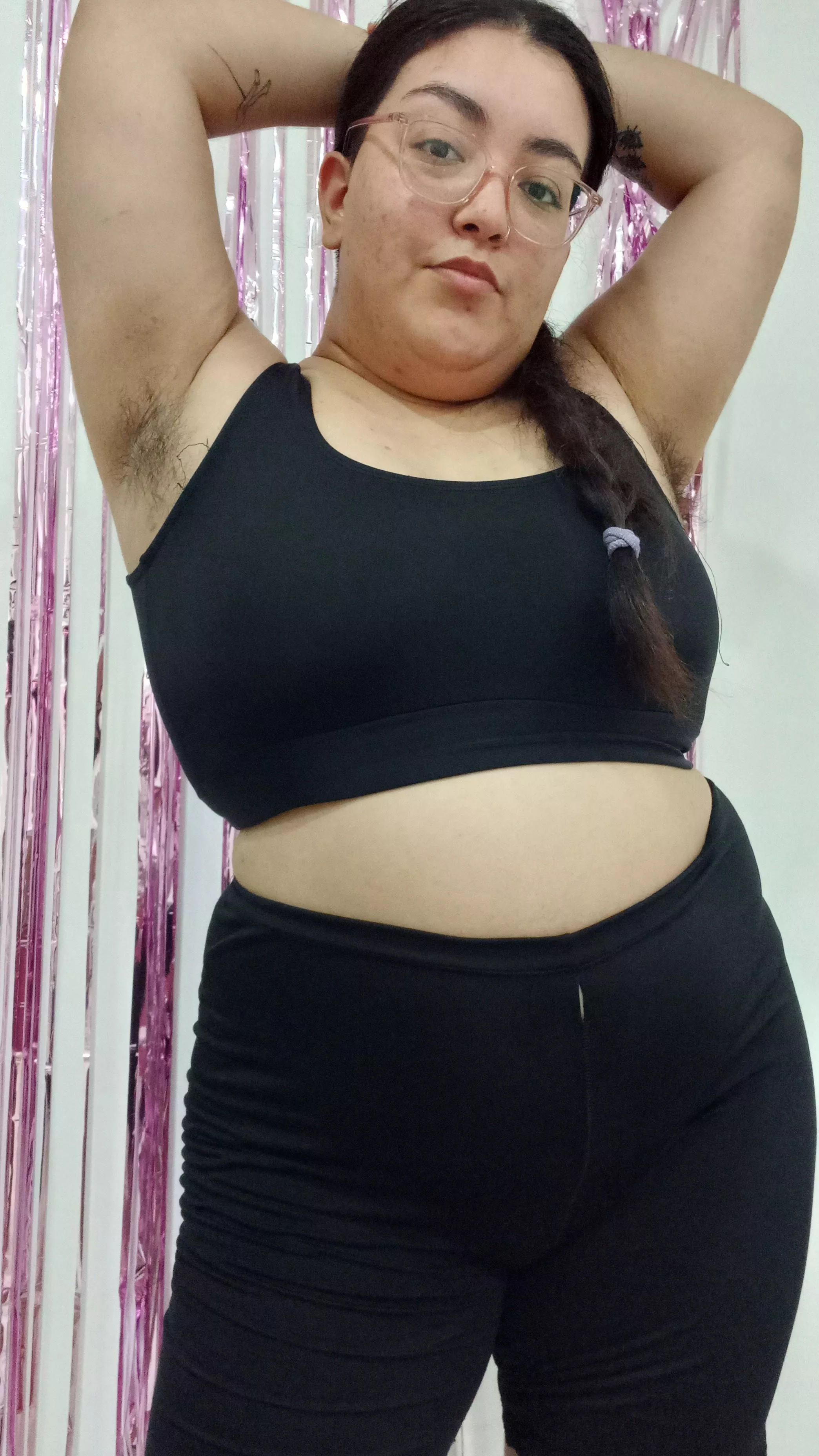 Sweaty armpits right after my workout