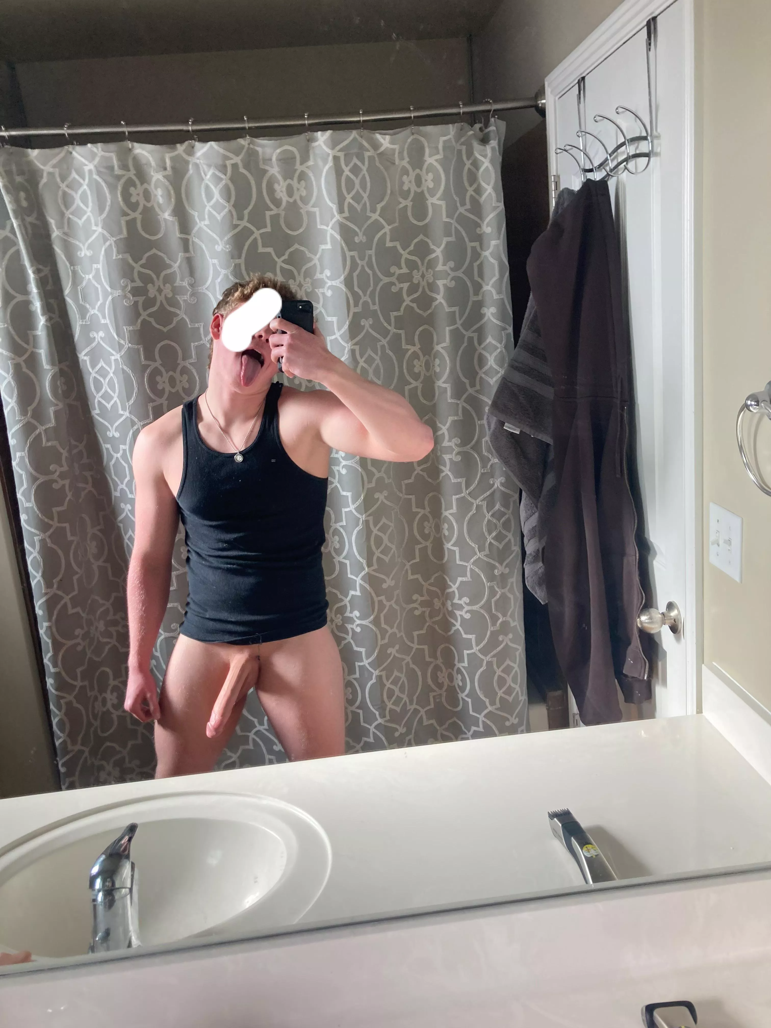 Take your clothes off, don’t make me ask you twice ;) 18M