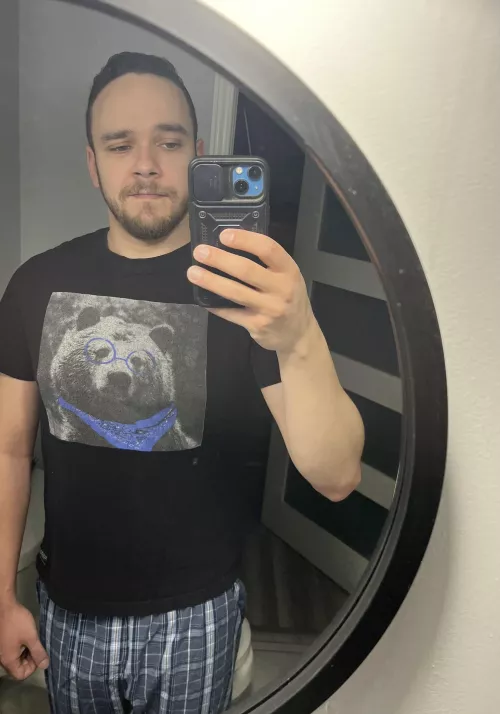 The first thing I do when I get home and out of the cold: put on some comfy pants!