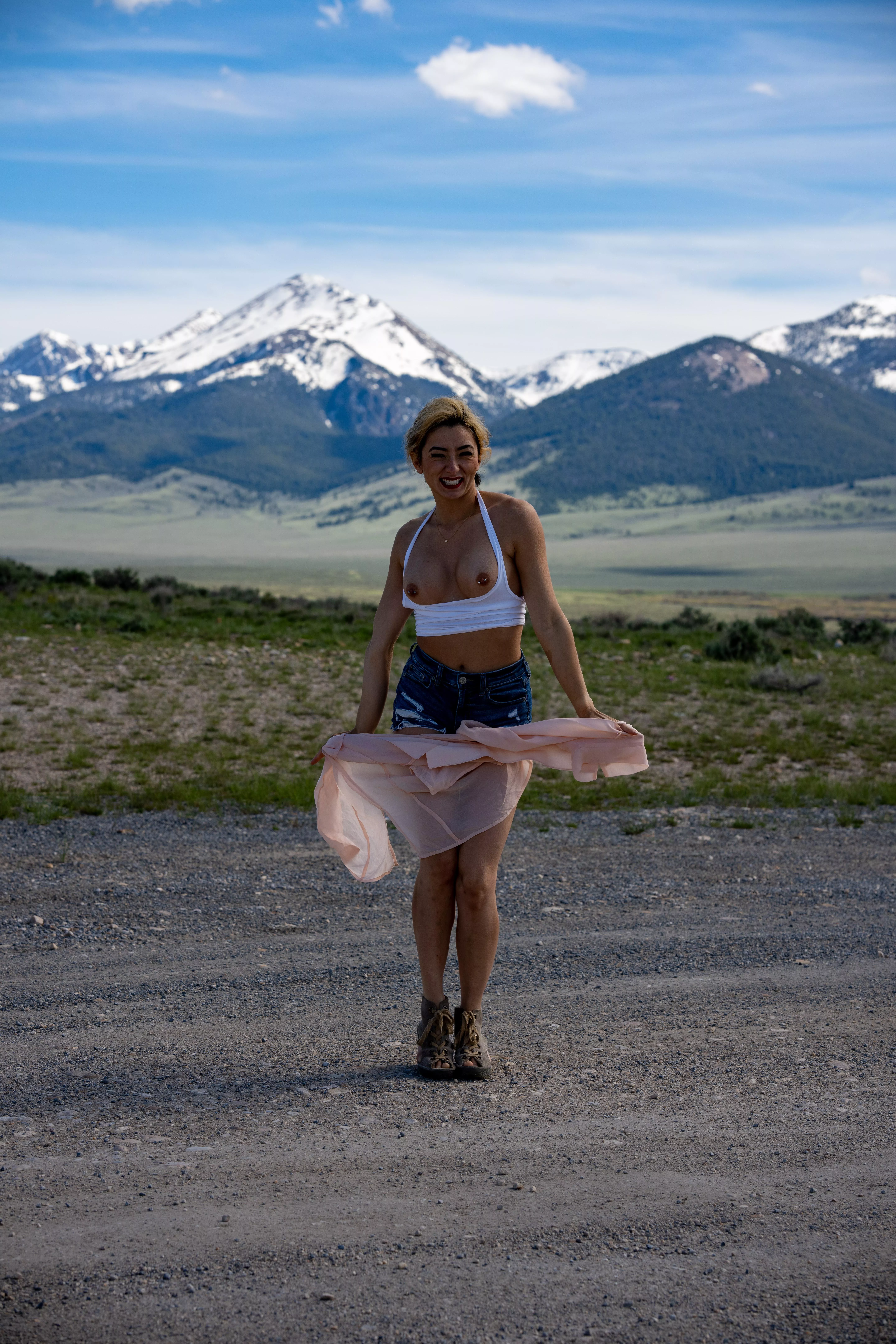 The mountains are amazing