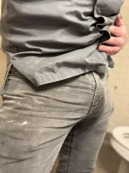 Think they know there’s a big ginger dick under these tight pants?