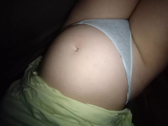 This belly button is full of happiness