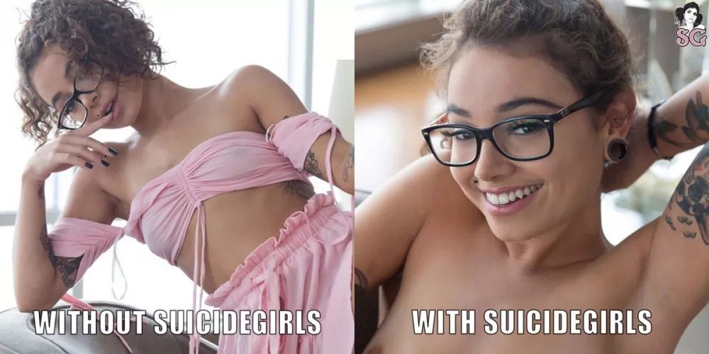 Try SuicideGirls - the adult friendly social media 😉 Model: Catarina