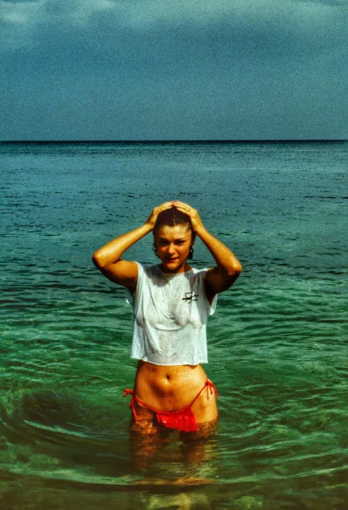 Vintage. Almost skinydipp’n Honeymoon 1983 Nigril Jamaica