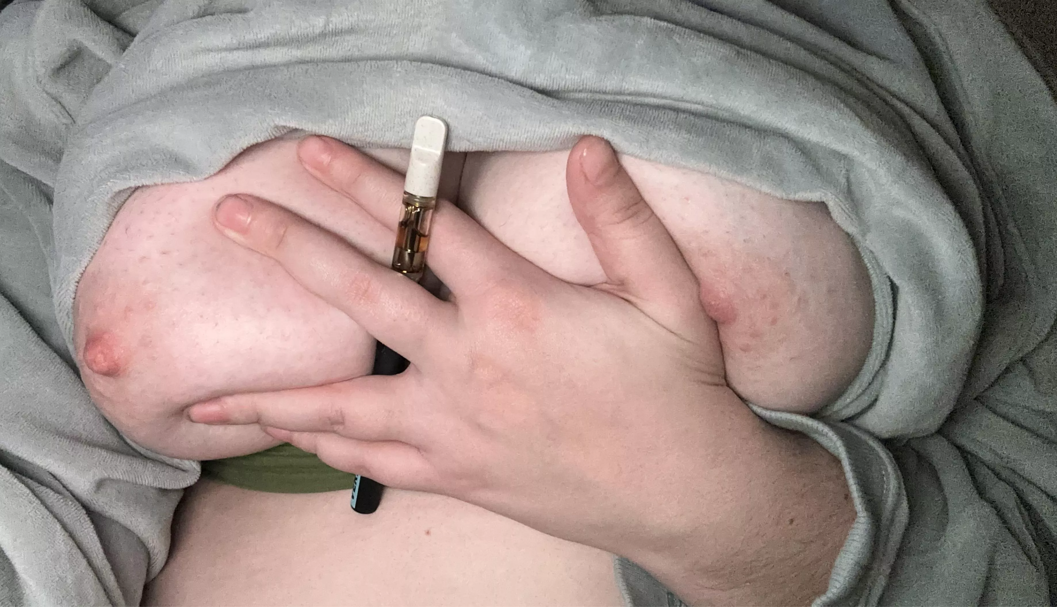 What are you sucking on first? (F)