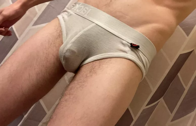 White NakedFit Jack Adams Briefs FTW