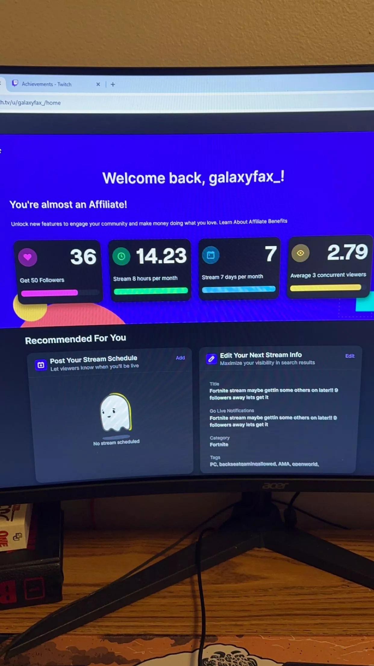 Why are these benchmarks not updating for me