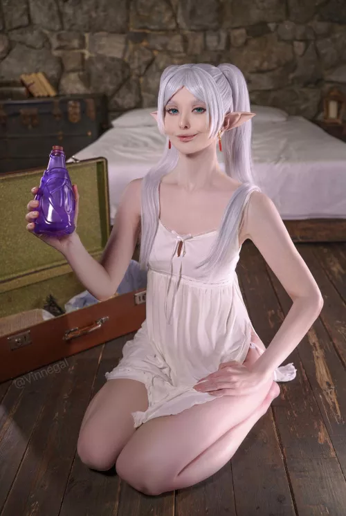 Will you be thrilled by me or this potion? 👀 (Frieren by me)