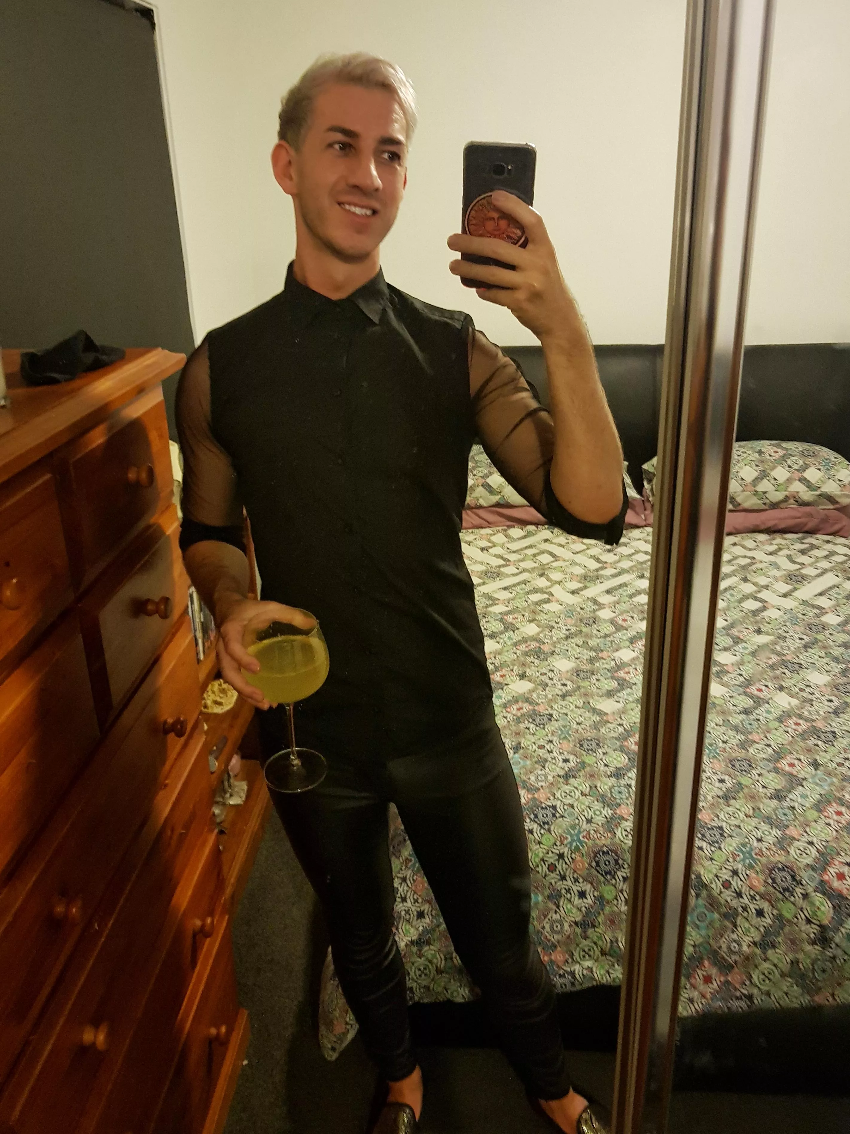 Would you share a drink with me?