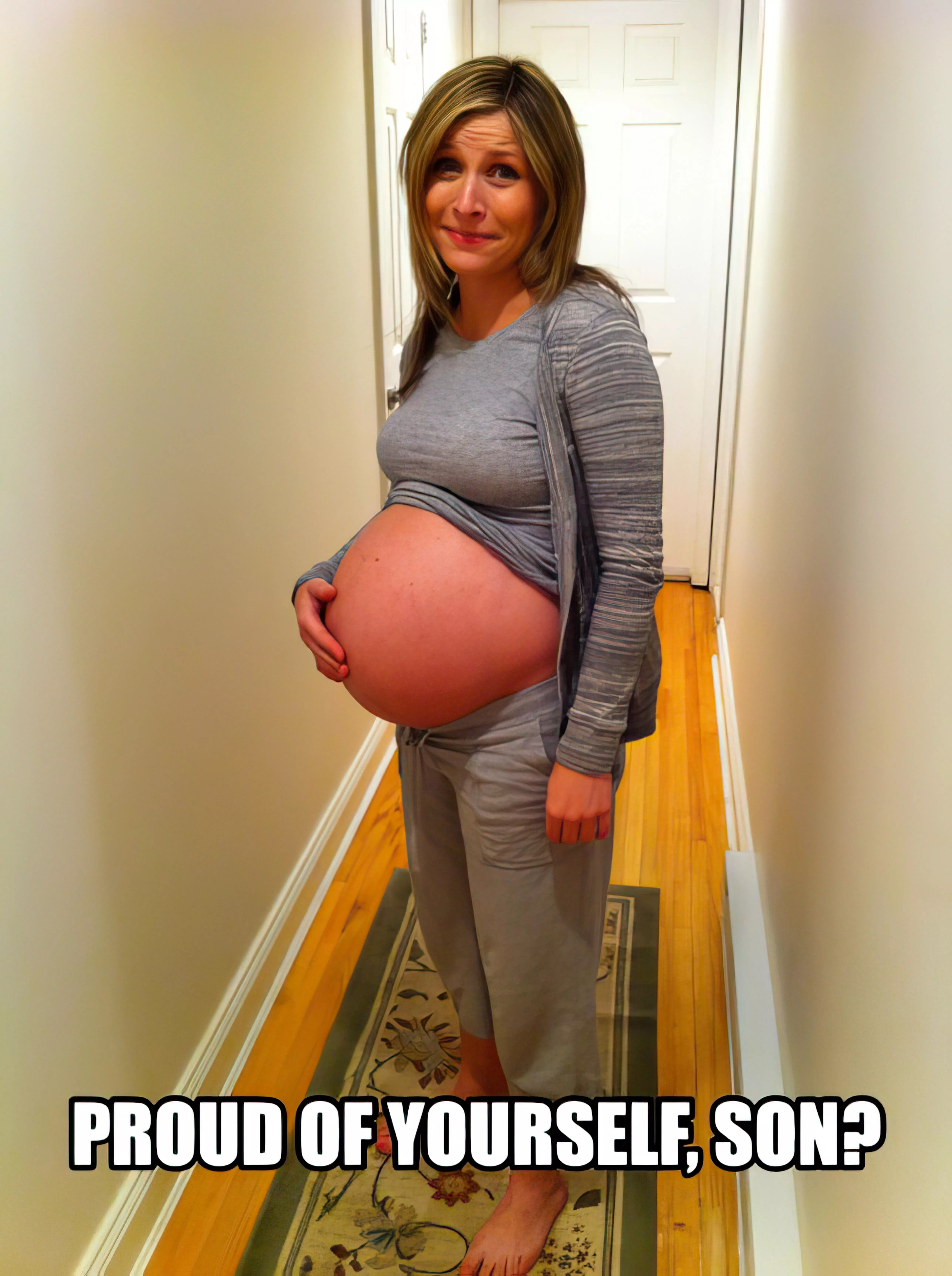 Yes Mom, I am really proud, and I know you are too