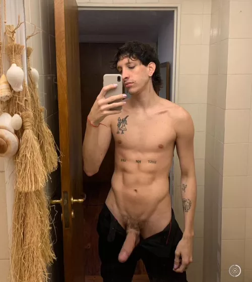 you enter to the bathroom and i’m like this, what would you do? 😈