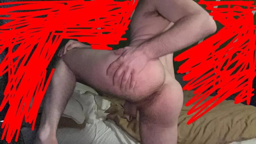 [21] Do you like my ass or my huge balls more?