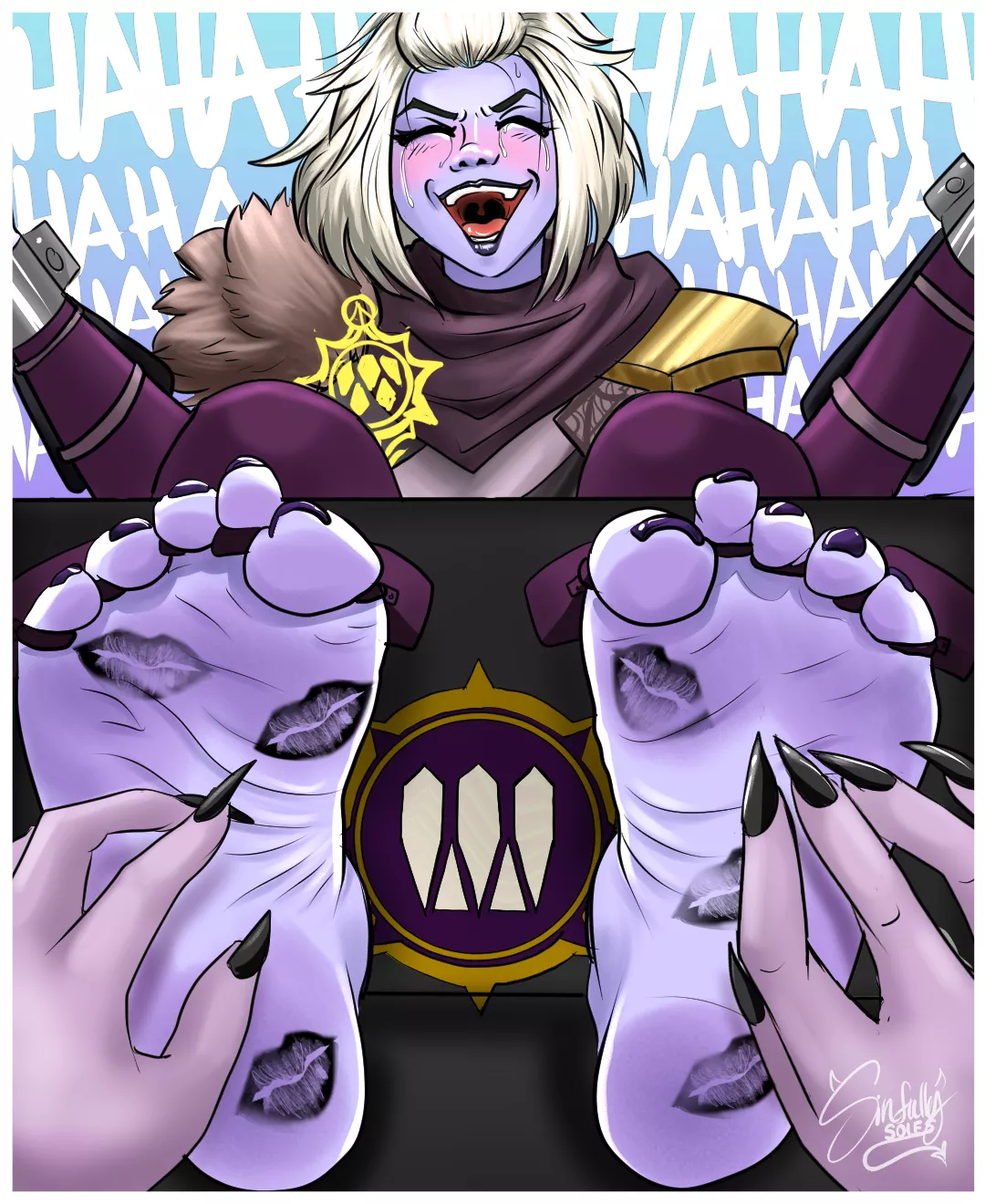 A Throne for a Queen, by DivinitySoles and SinfullySoles (plus a little extra in the comments)