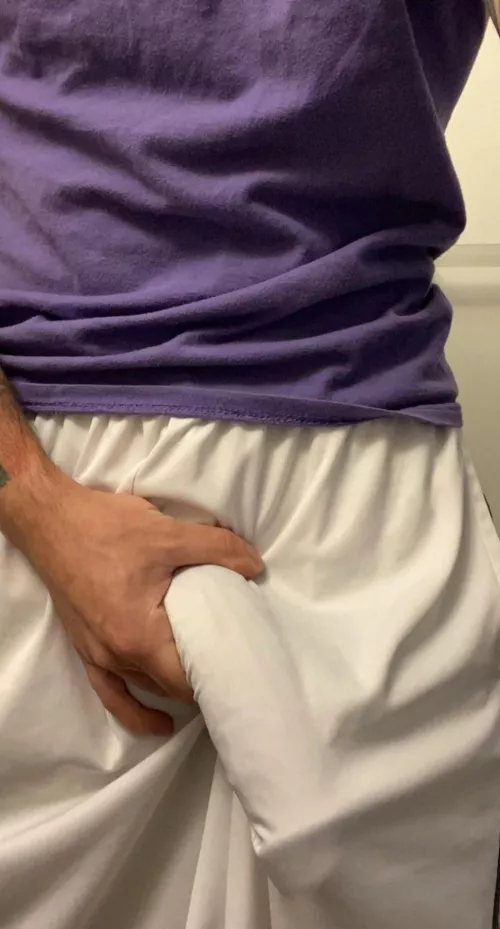 About to head out to the grocery store, should this horny dad change my pants or not??? [M] [41]