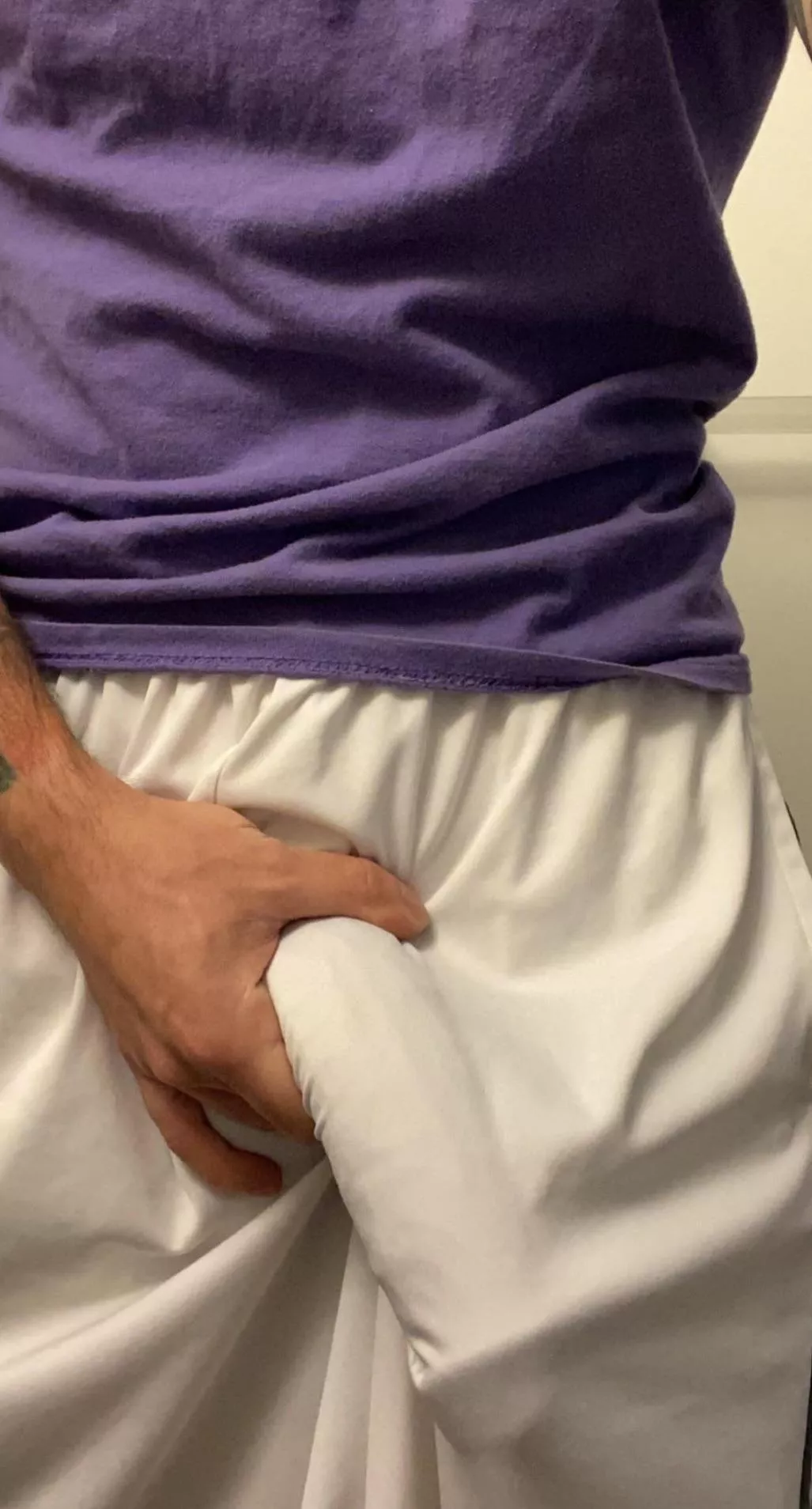 About to head out to the grocery store, should this horny dad change my pants or not??? [M] [41]