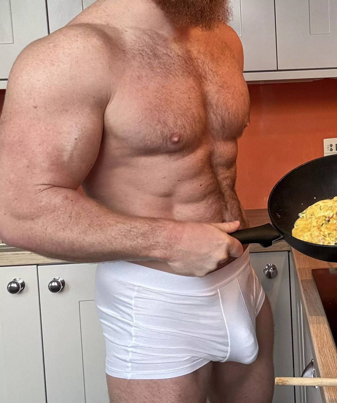 After 1 month of not shaving my chest hair grows back real quick