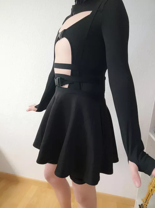 All black today hehe