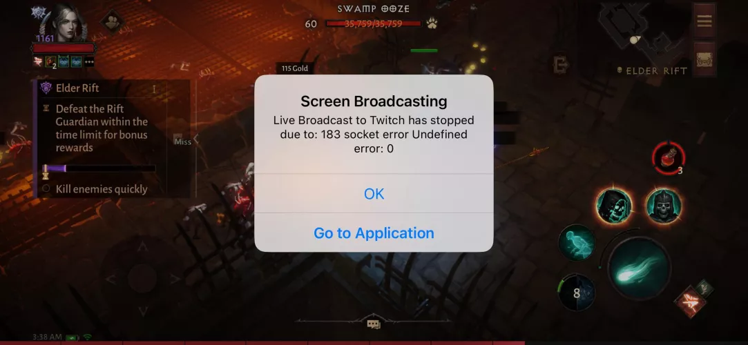 Anyone else encountered this error?