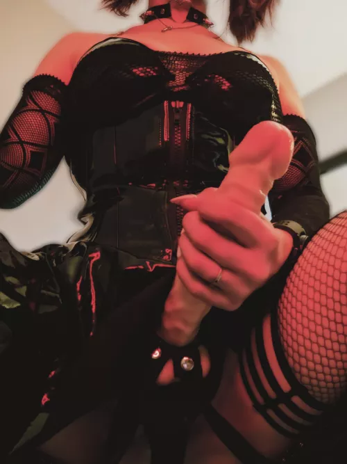 Be a good little servant and worship my cock