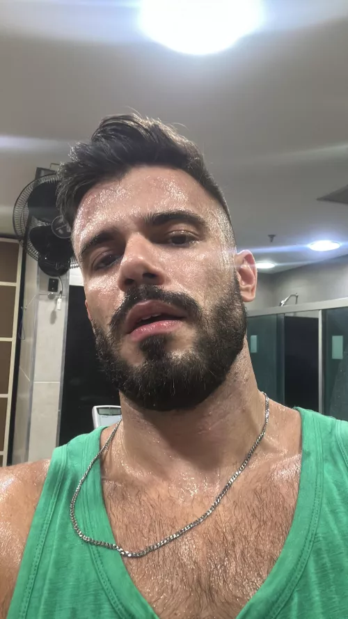 Can I sweat like thin on top of you?