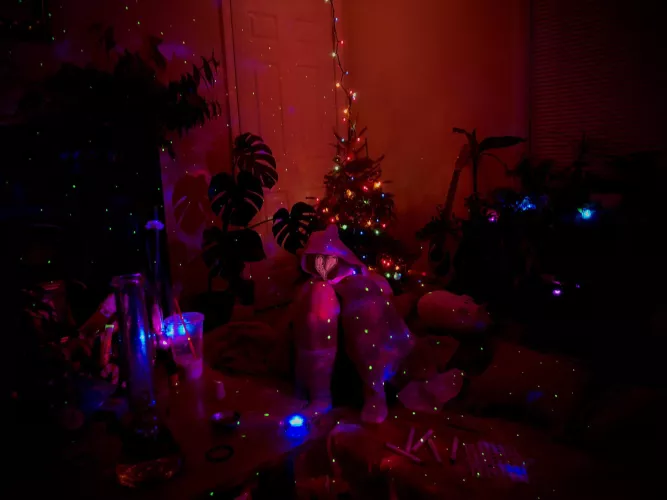 Cozy drawing time for my sweet little girl