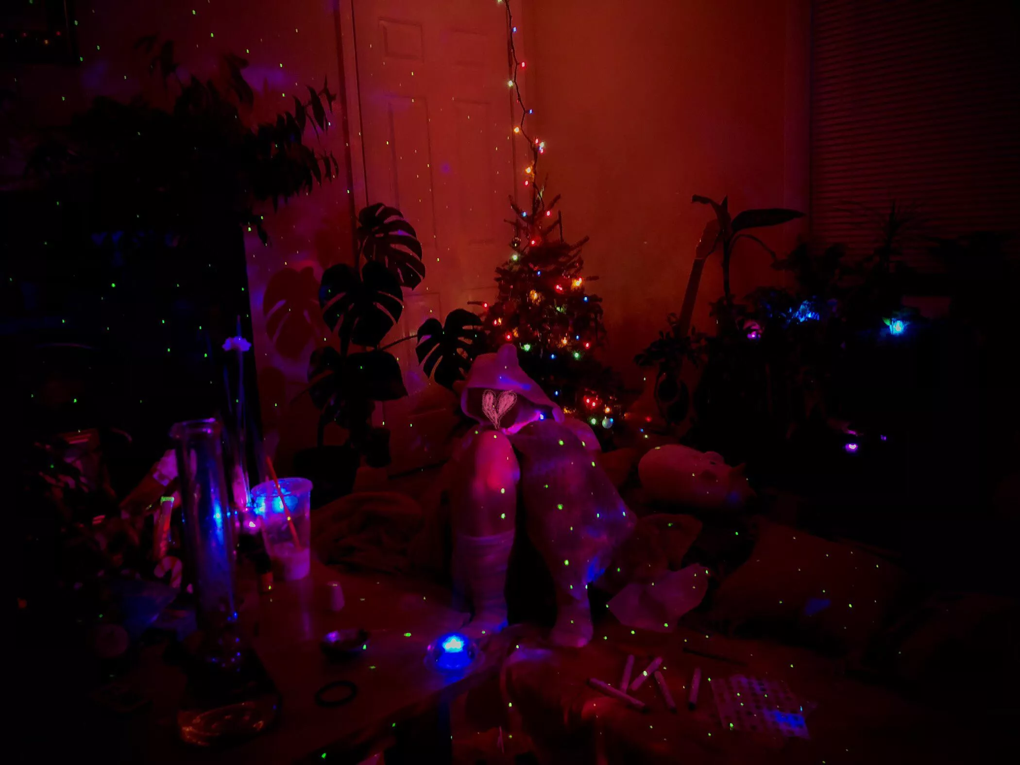 Cozy drawing time for my sweet little girl