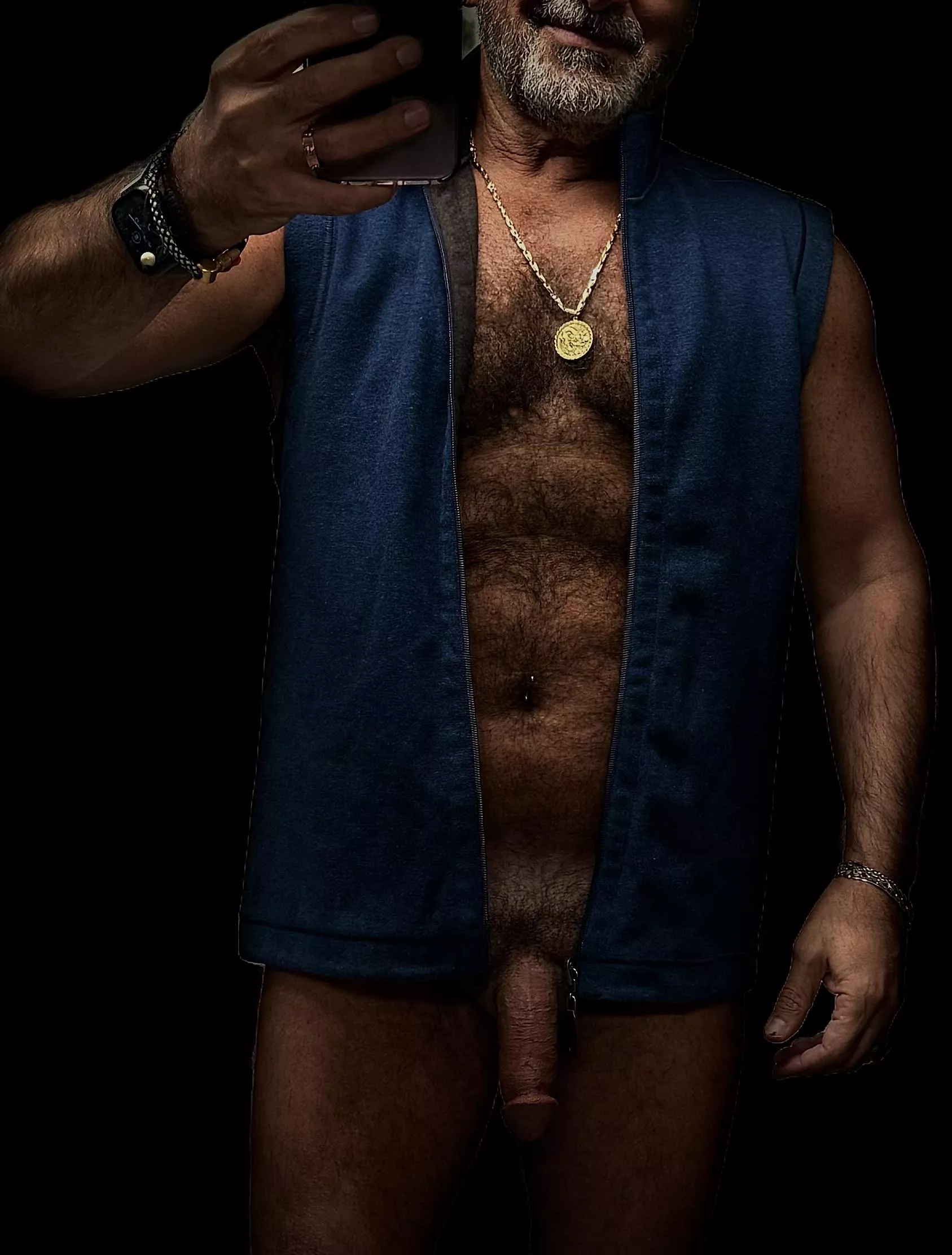 (Dad 58). Overdressed?